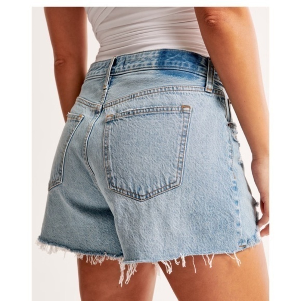 NWT A&F Plus Size Curve Love The 90’s Low Rise Shorts